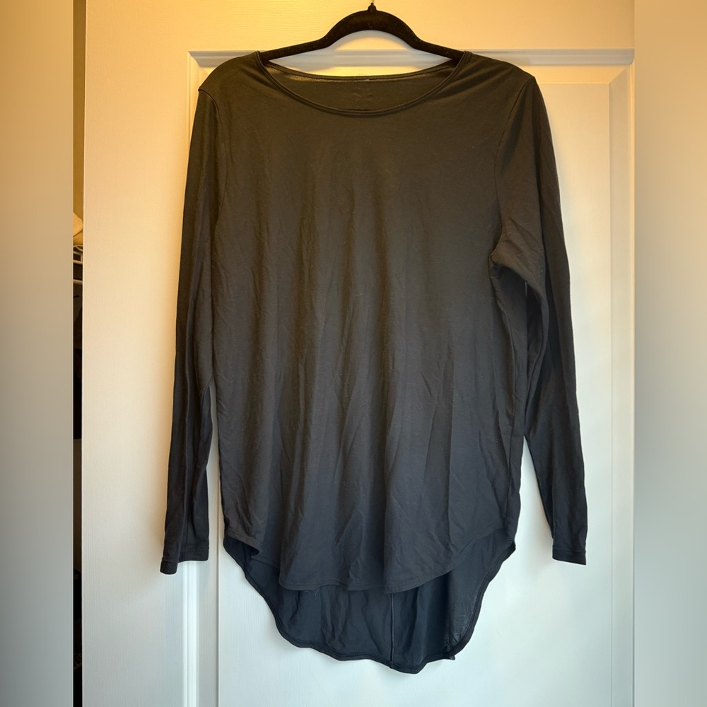 Under Armour Black Long Sleeve Women's Running Top